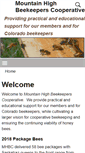 Mobile Screenshot of mountainhighbeekeepers.org